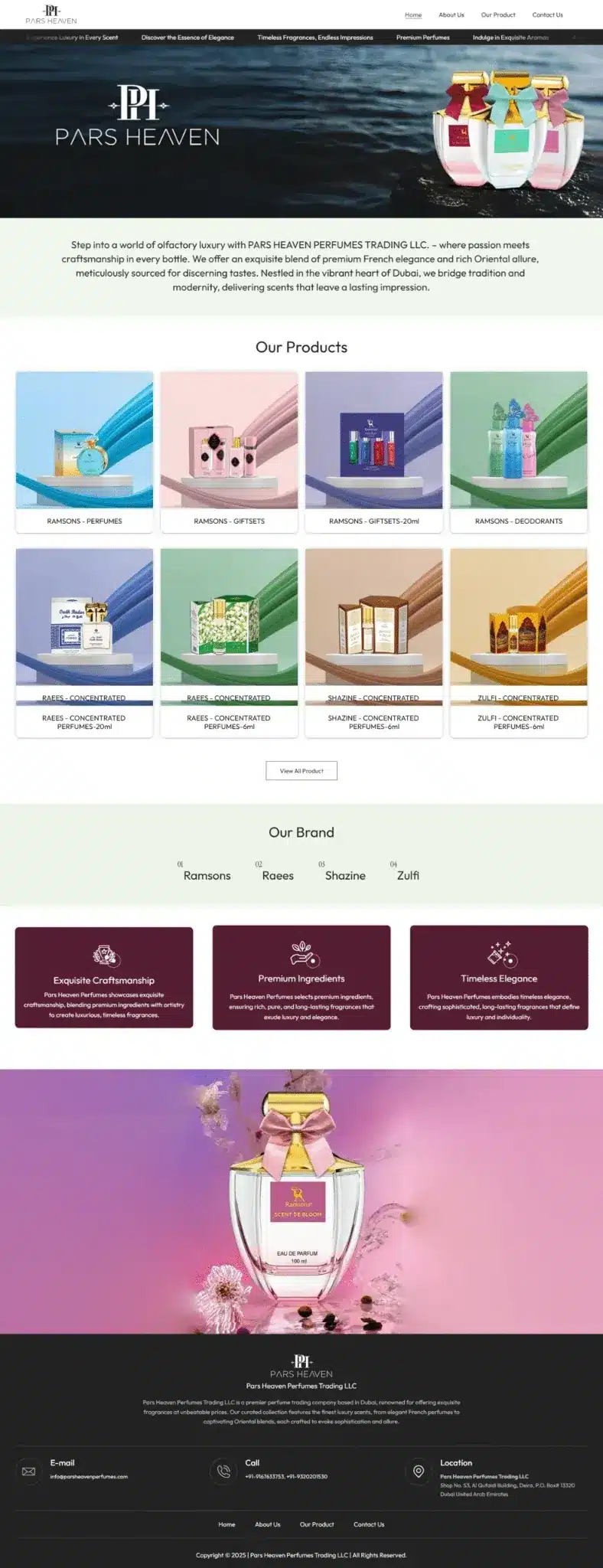 Pars Heaven perfumes Trading LLC