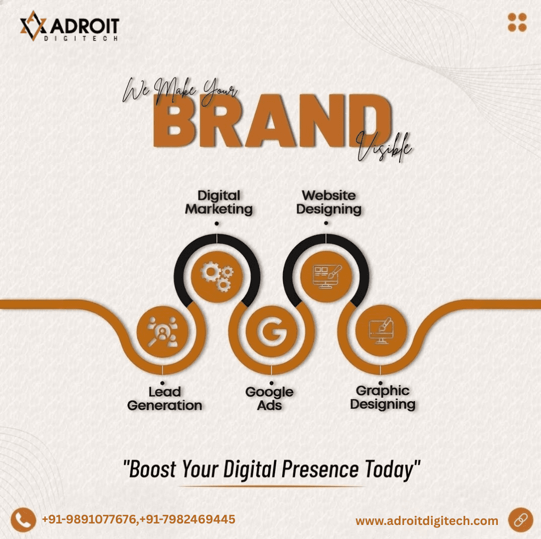 We Make Your Brand Visible – Adroit Digitech