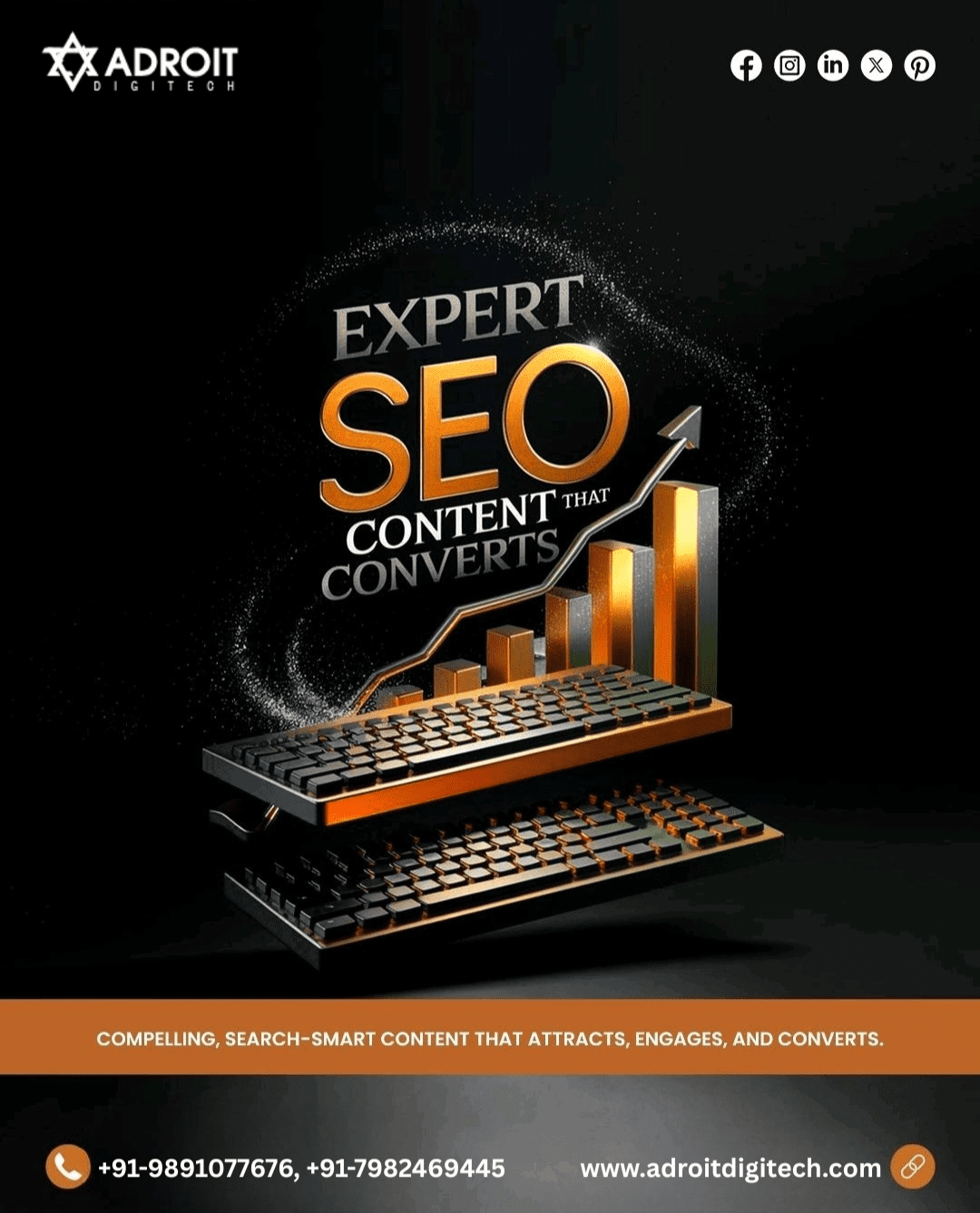 Adroit Digitech—Expert SEO Content That Converts—The Ultimate Guide to Driving Traffic, Leads & Sales in 2025