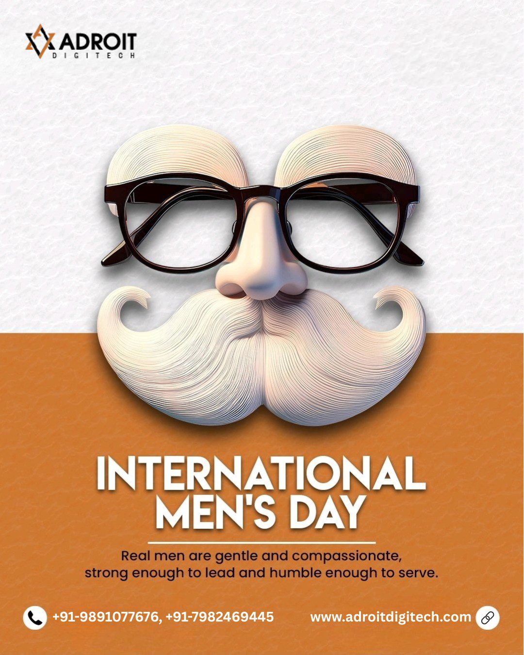 International Men’s Day 2025 – Celebrating Strength, Responsibility & Positive Masculinity | Adroit Digitech