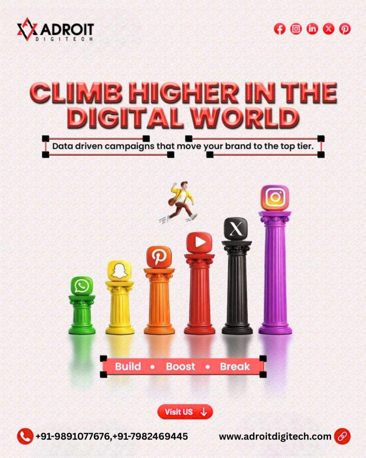 Climb Higher in the Digital World with Adroit Digitech