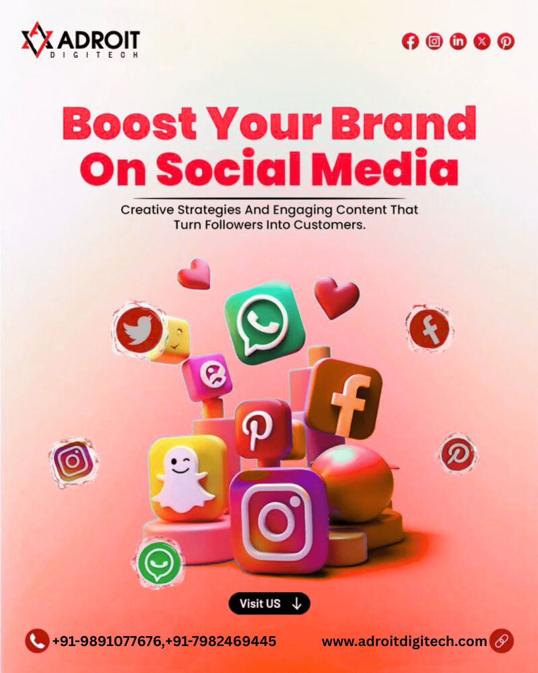 Boost Your Brand on Social Media with Creative Digital Marketing Strategies